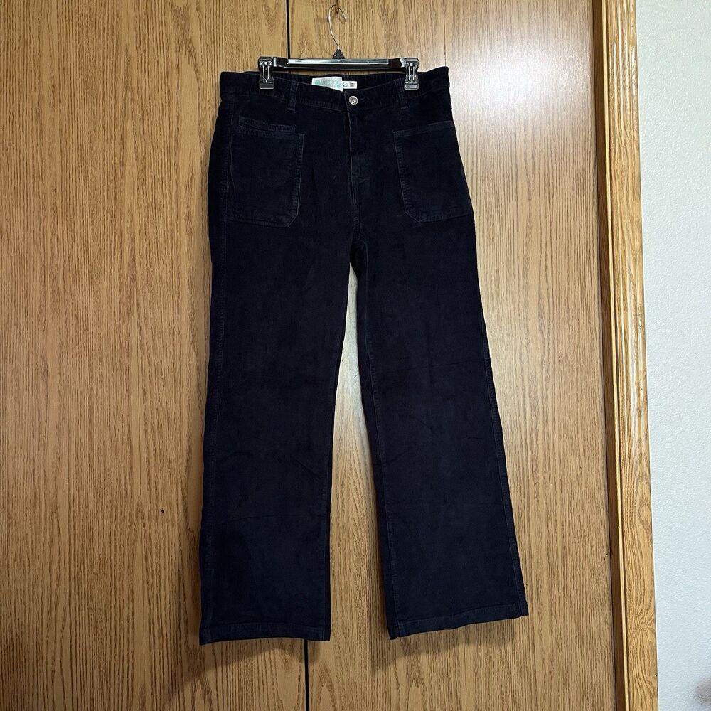 Adventura Organic Cotton Corduroy Pants Women’s 12 Navy Blue